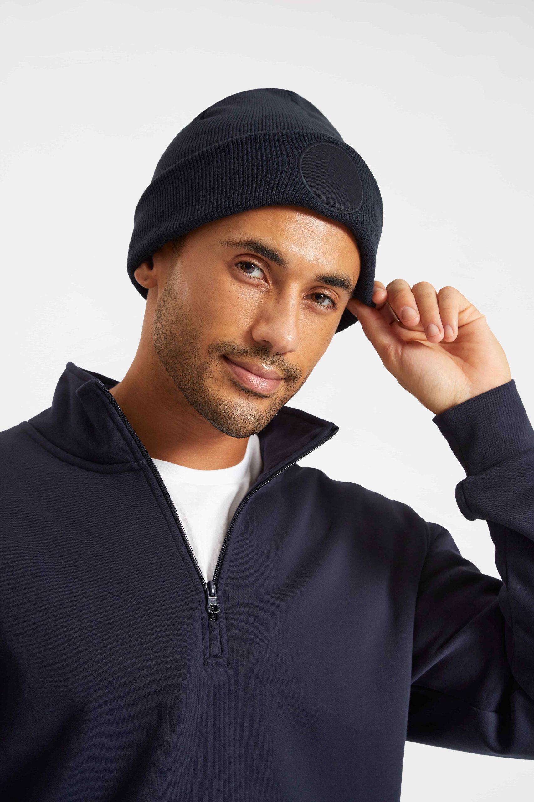 Circular Patch Beanie - Image 4