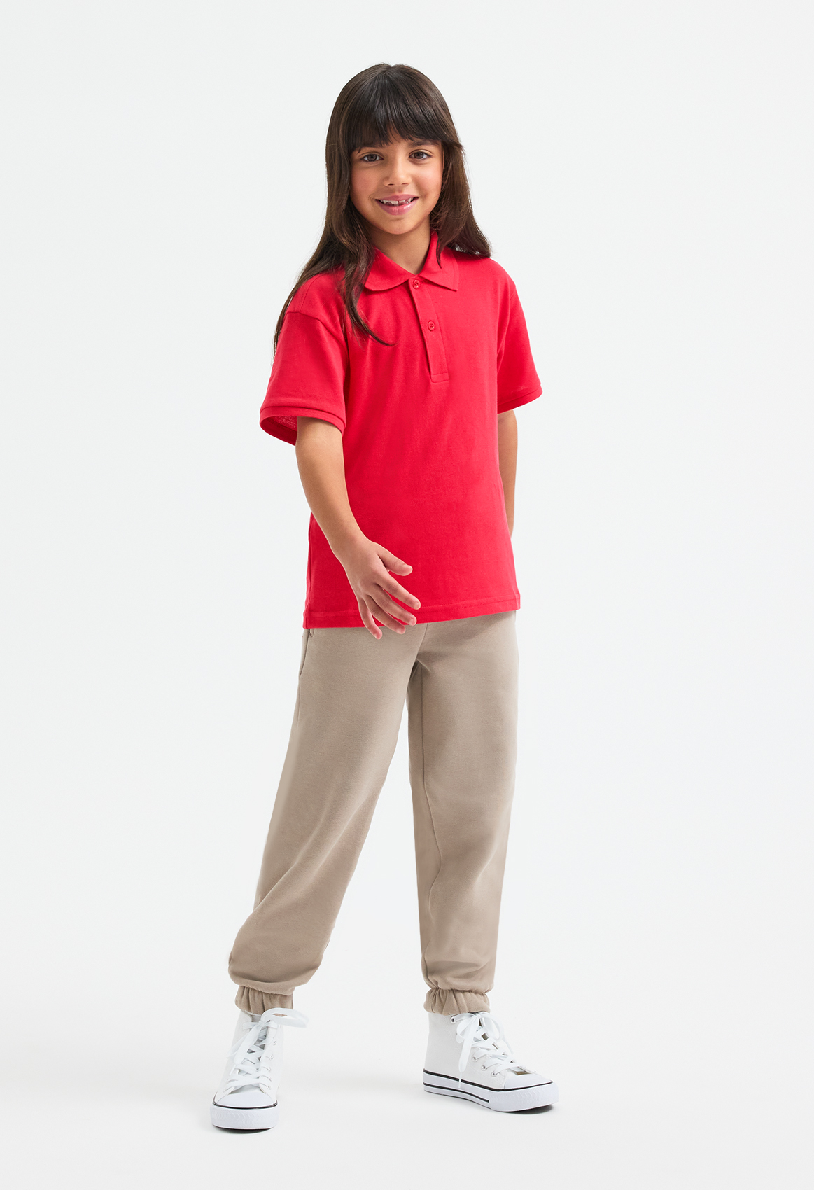 Childrens Active Cotton Poloshirt - Image 5