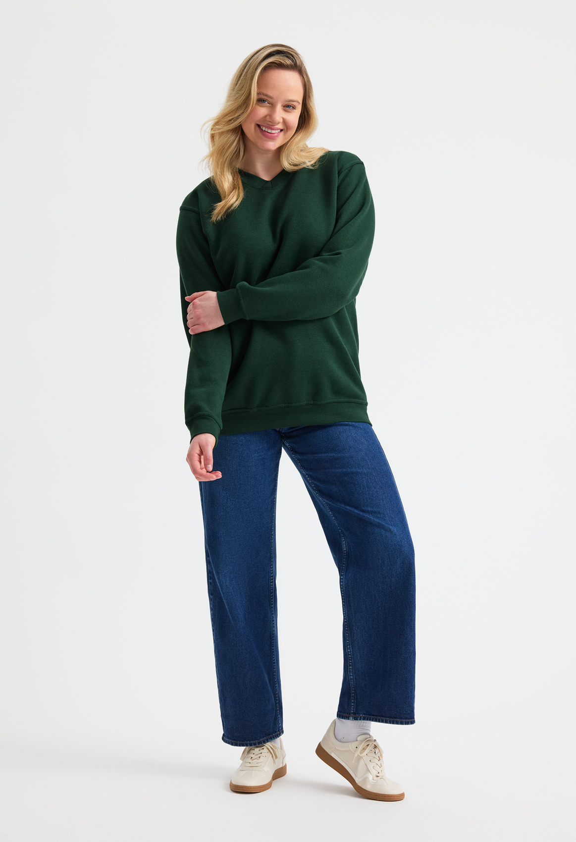 Classic V-Neck Sweatshirt - Image 5