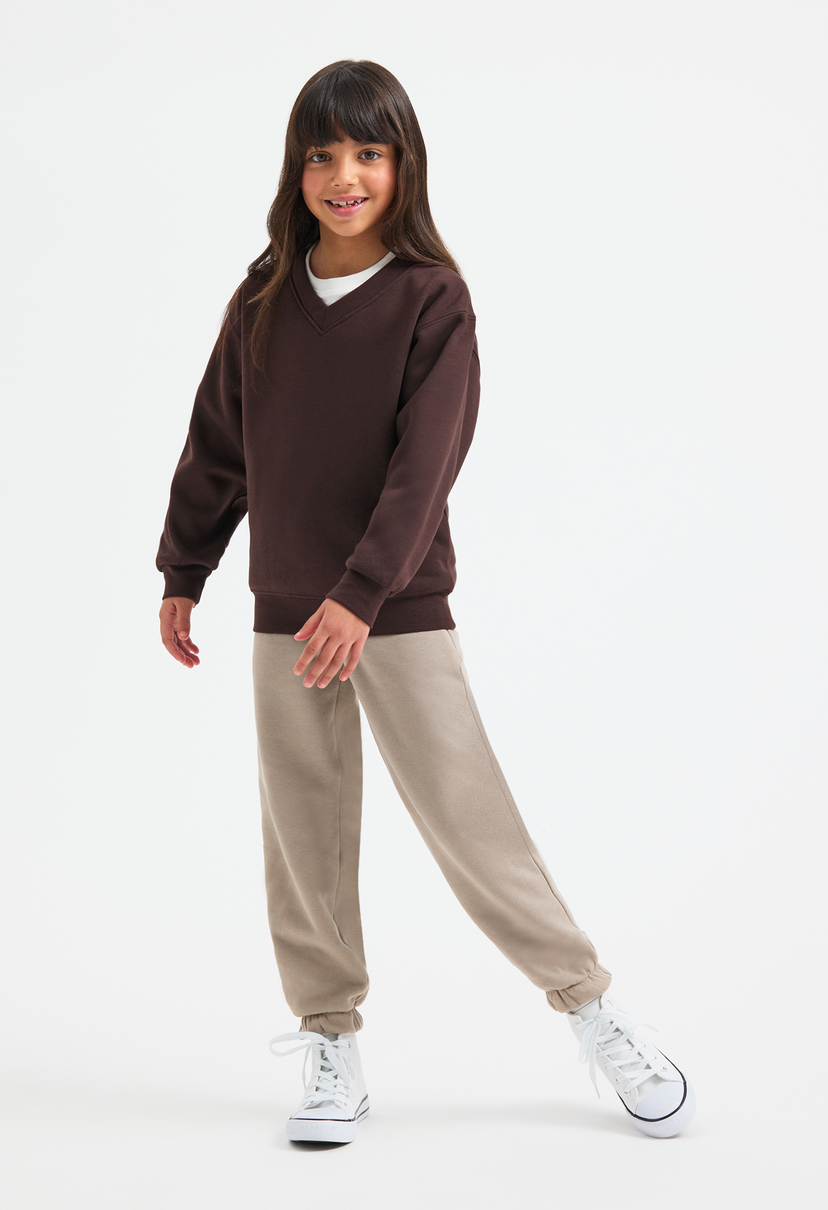 Childrens Classic V-Neck Sweatshirt - Image 5