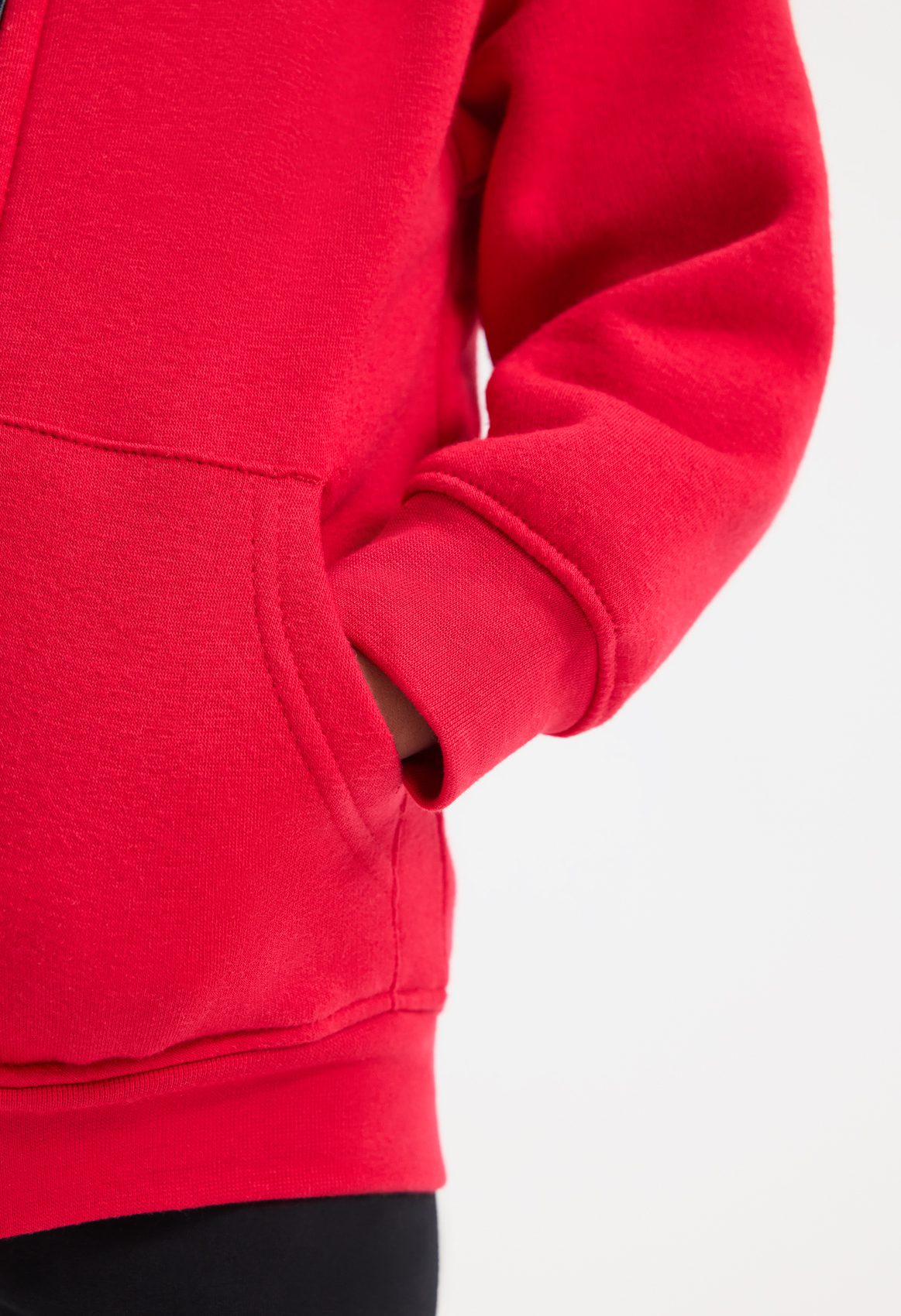 Childrens Classic Full Zip Hooded Sweatshirt - Image 3