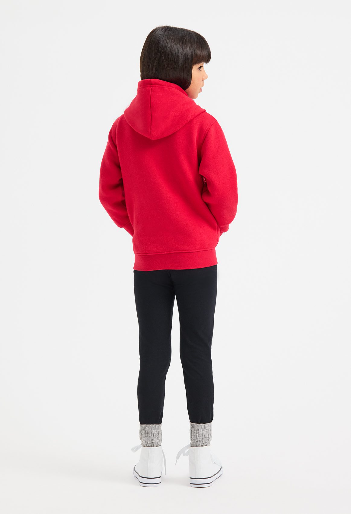 Childrens Classic Full Zip Hooded Sweatshirt - Image 2