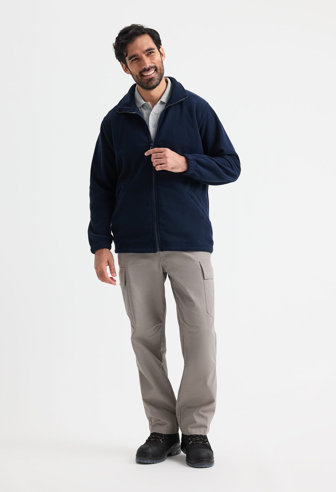 Heavyweight Full Zip Fleece Jacket - Image 5