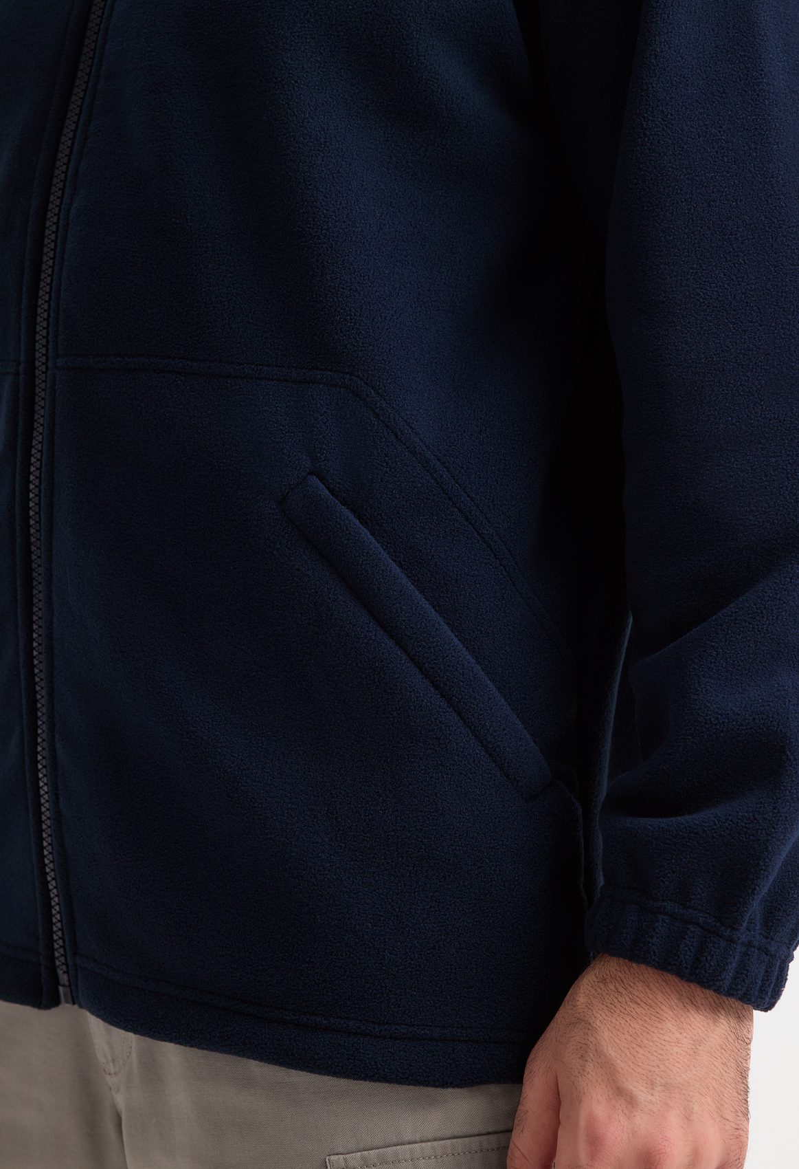 Heavyweight Full Zip Fleece Jacket - Image 3