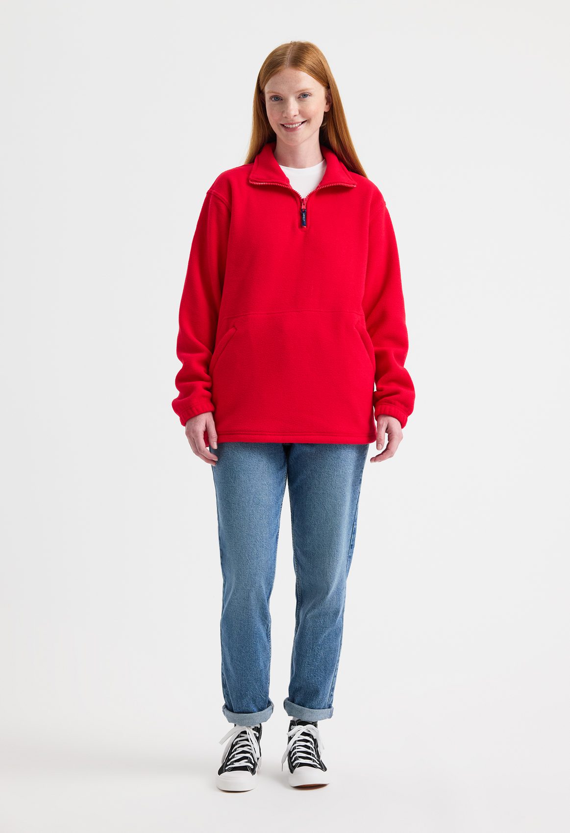 Classic 1/4 Zip Fleece Jacket - Image 5
