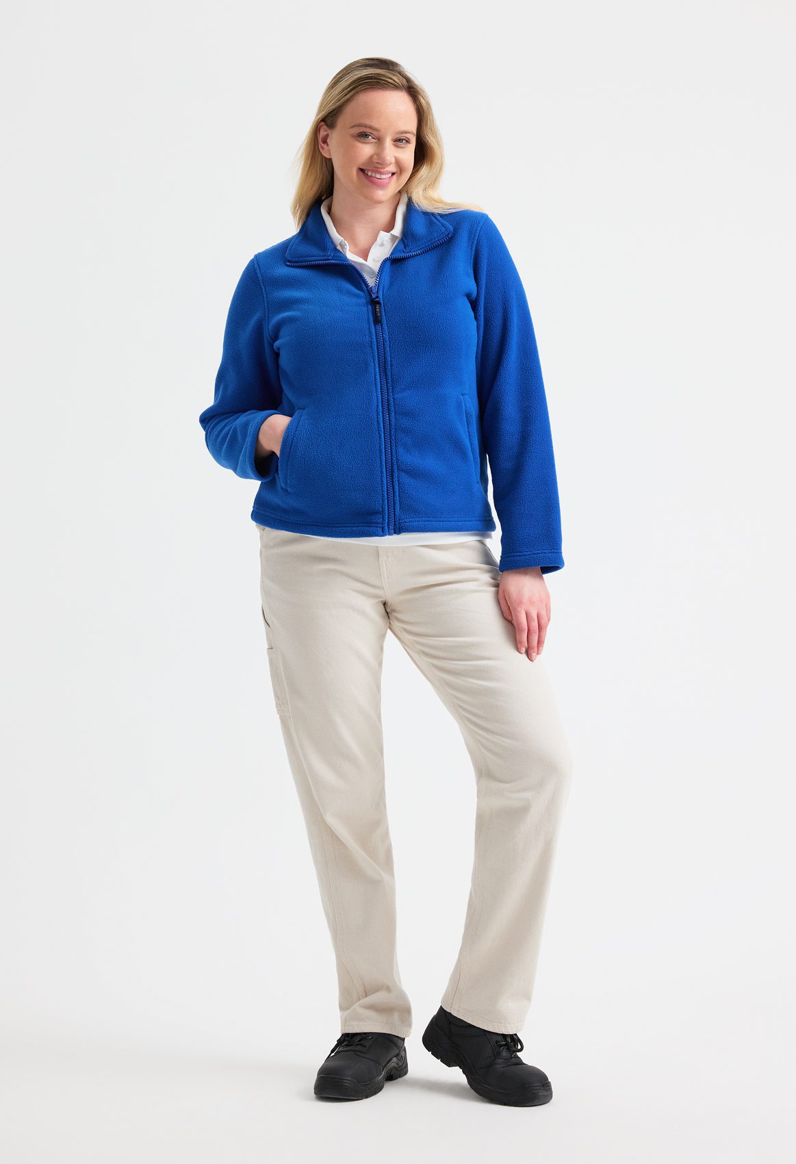 Ladies Classic Full Zip Fleece Jacket - Image 5