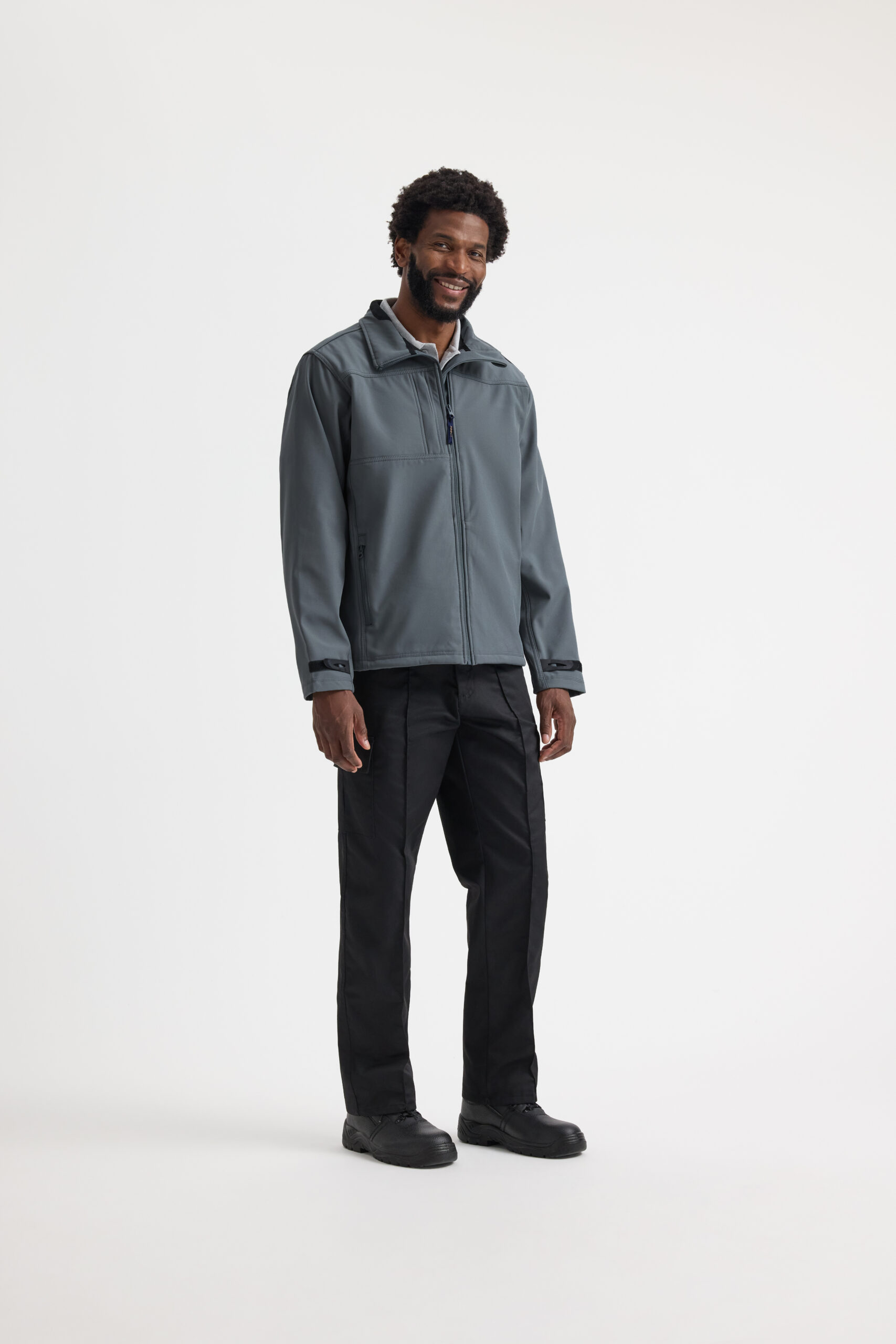 Deluxe Full Zip Soft Shell Jacket - Image 5