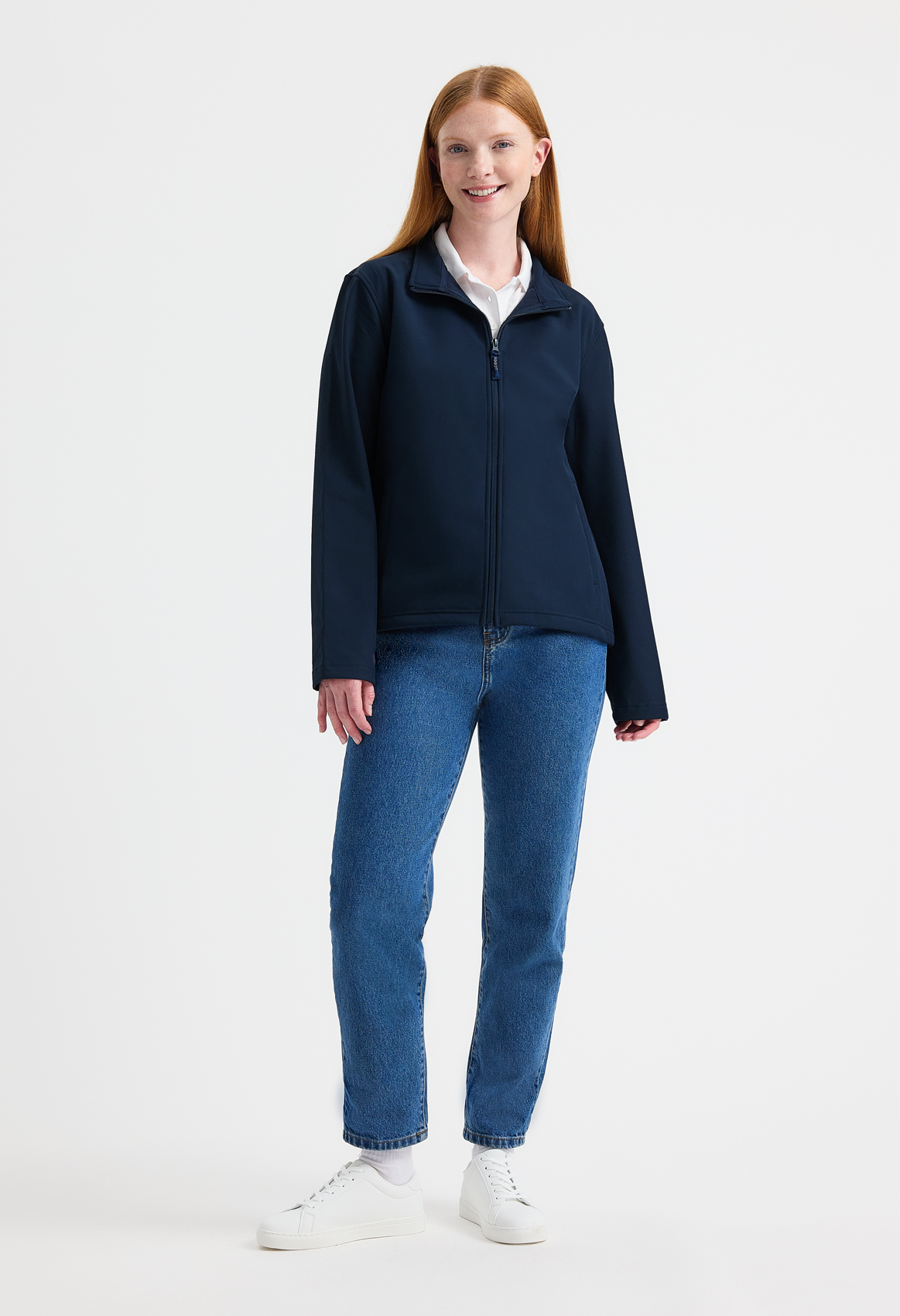 Ladies Classic Full Zip Soft Shell Jacket - Image 5