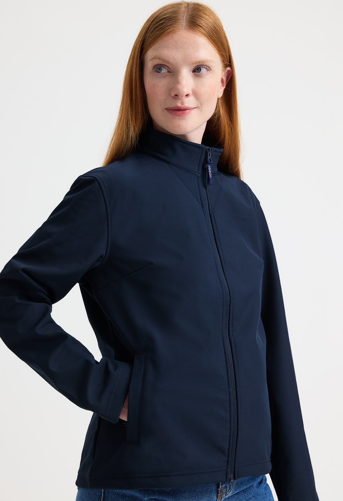 Ladies Classic Full Zip Soft Shell Jacket - Image 3