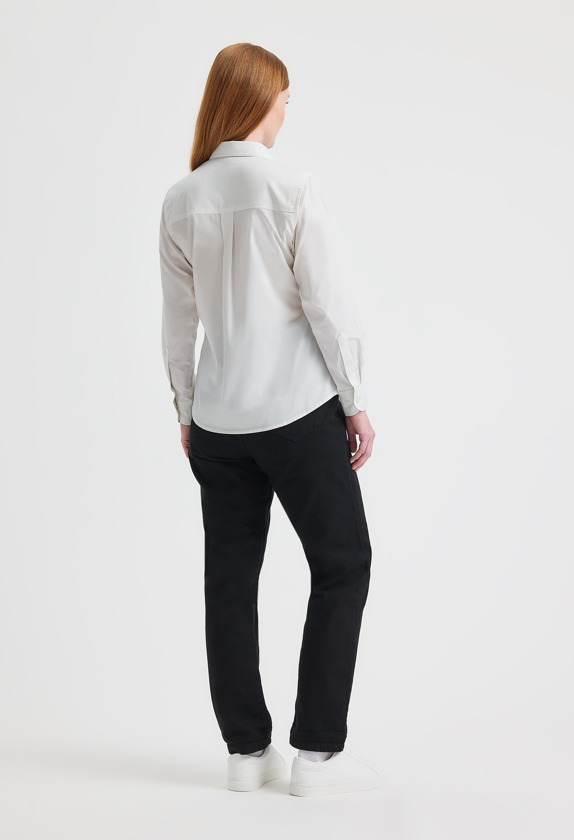 Ladies Pinpoint Oxford Full Sleeve Shirt - Image 2