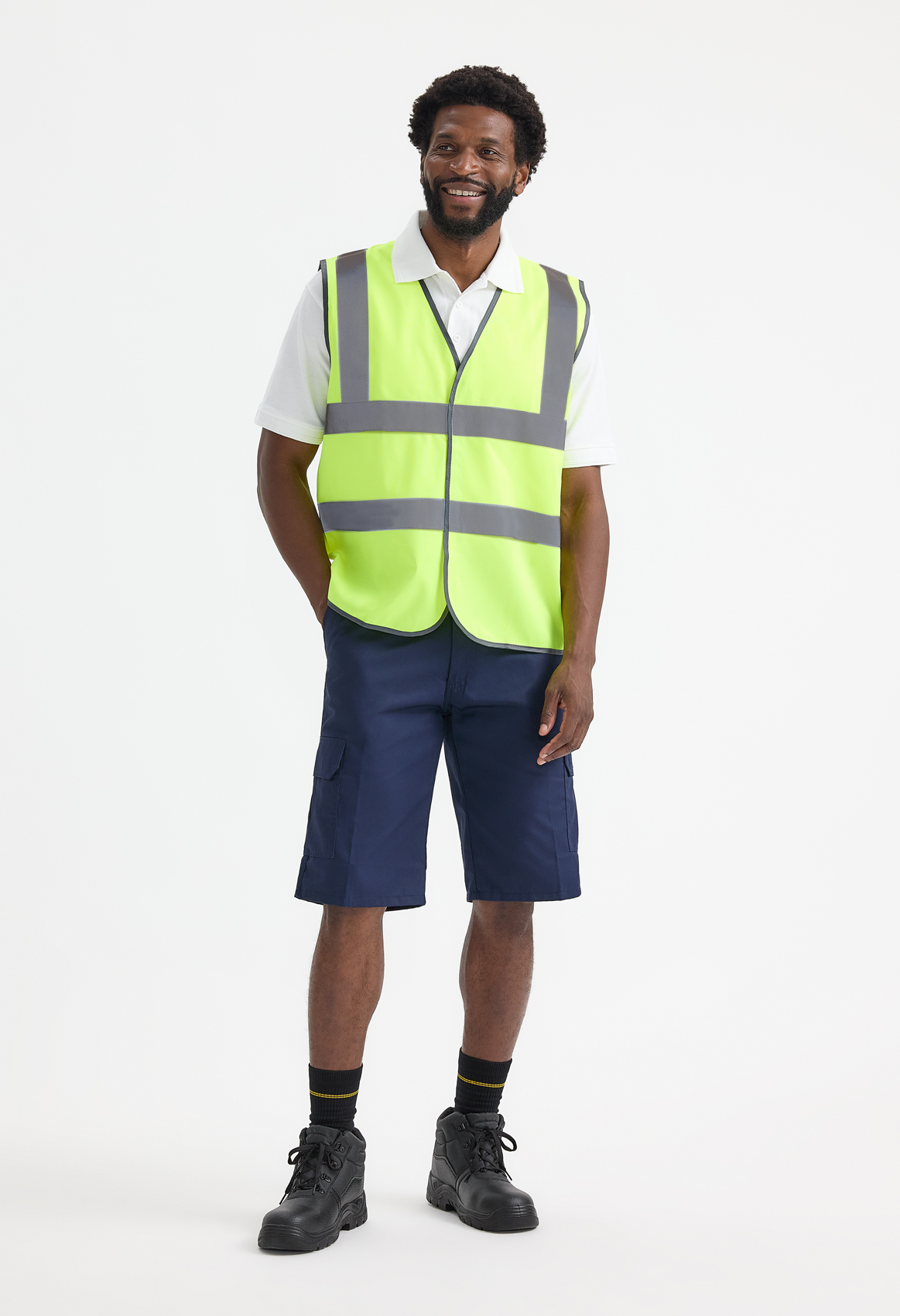 Hi Vis Safety Waistcoat - Image 2