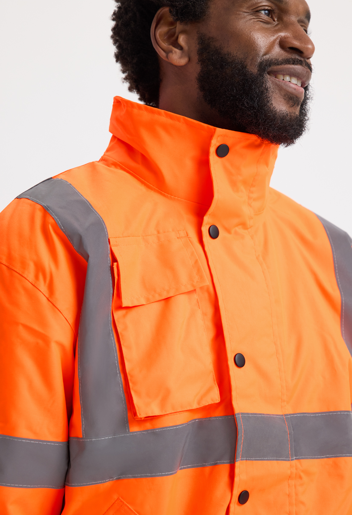 Hi Vis Bomber Jacket - Image 4