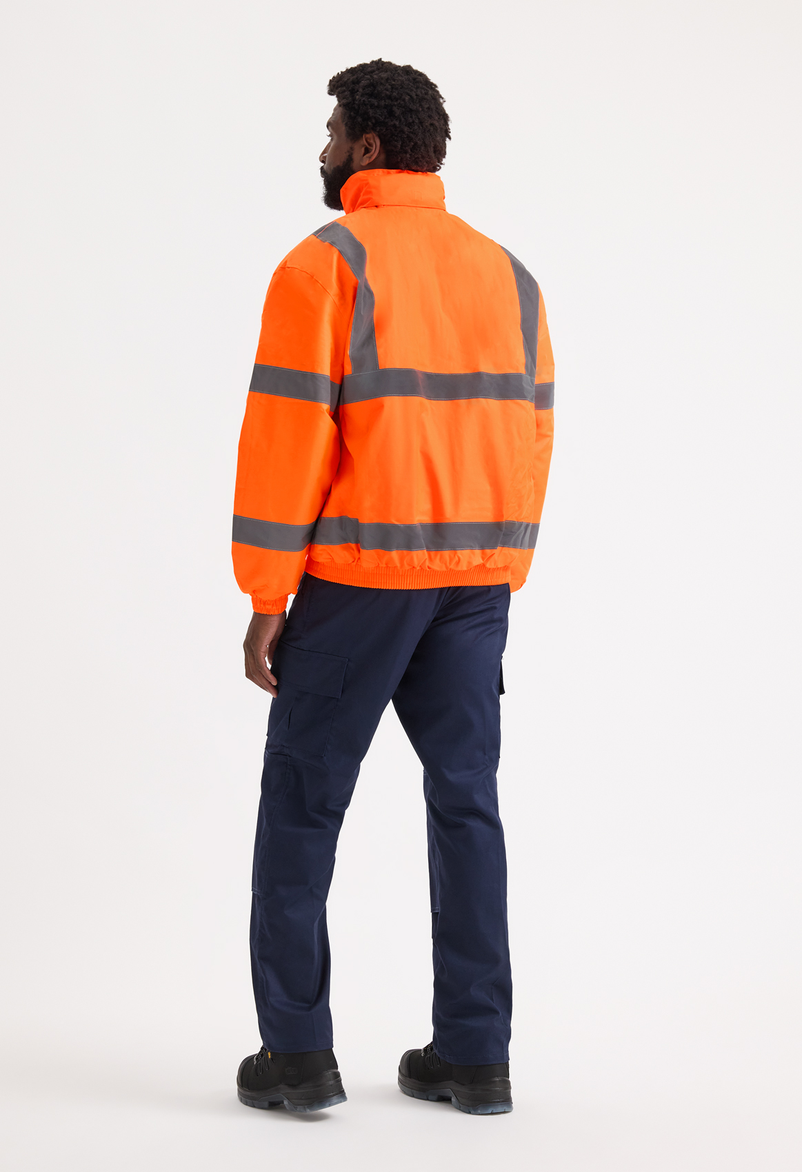 Hi Vis Bomber Jacket - Image 2