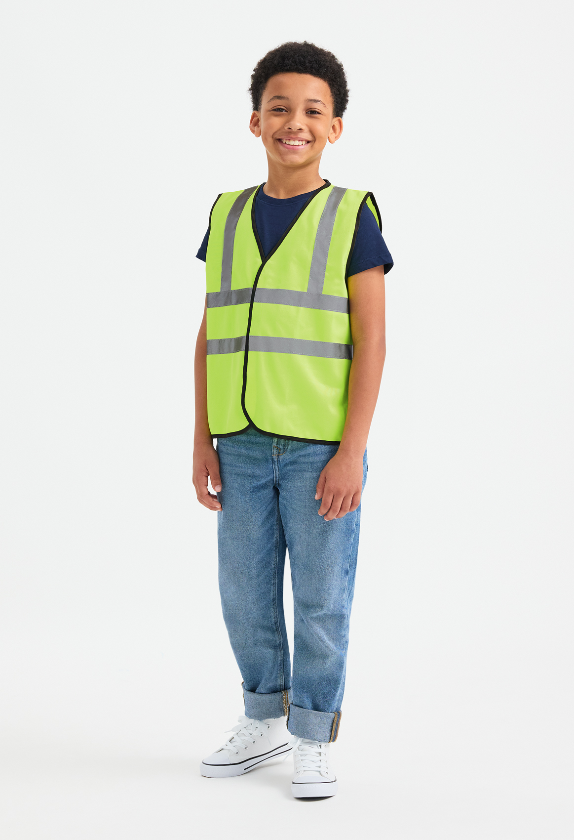 Childrens Hi Vis Waist Coat - Image 4