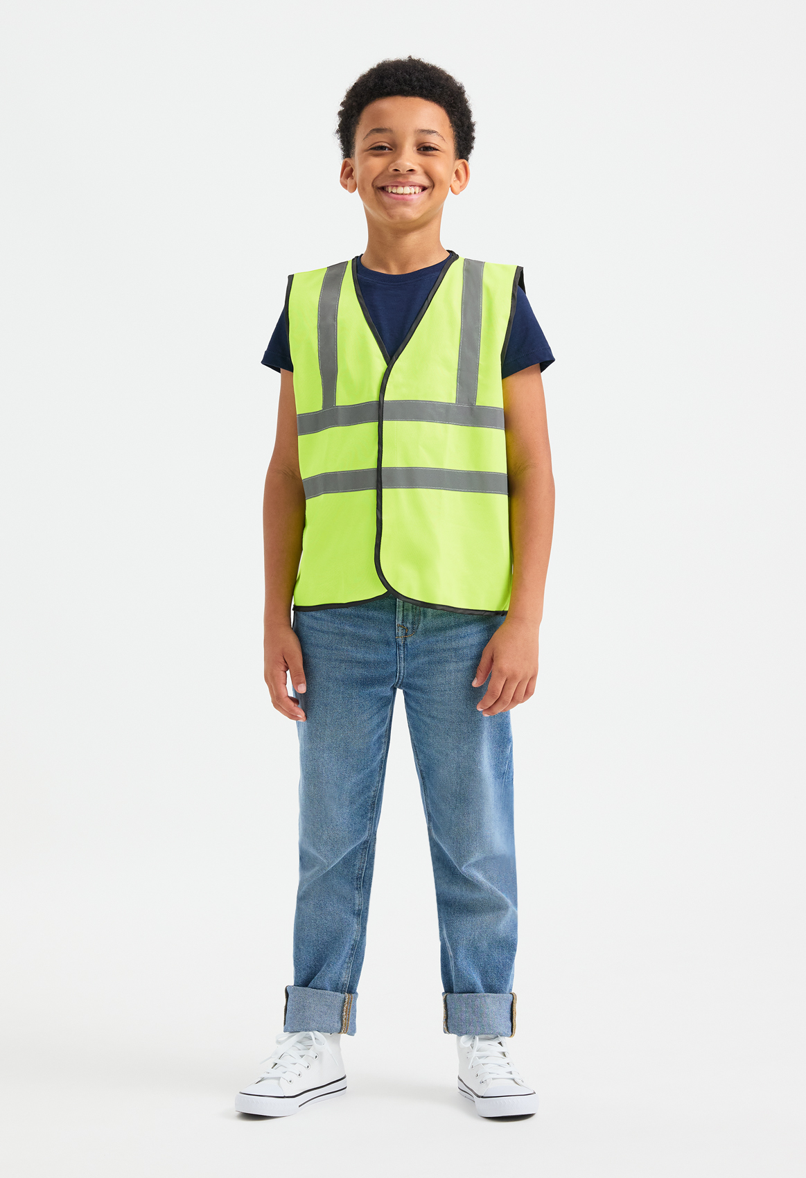Childrens Hi Vis Waist Coat - Image 5