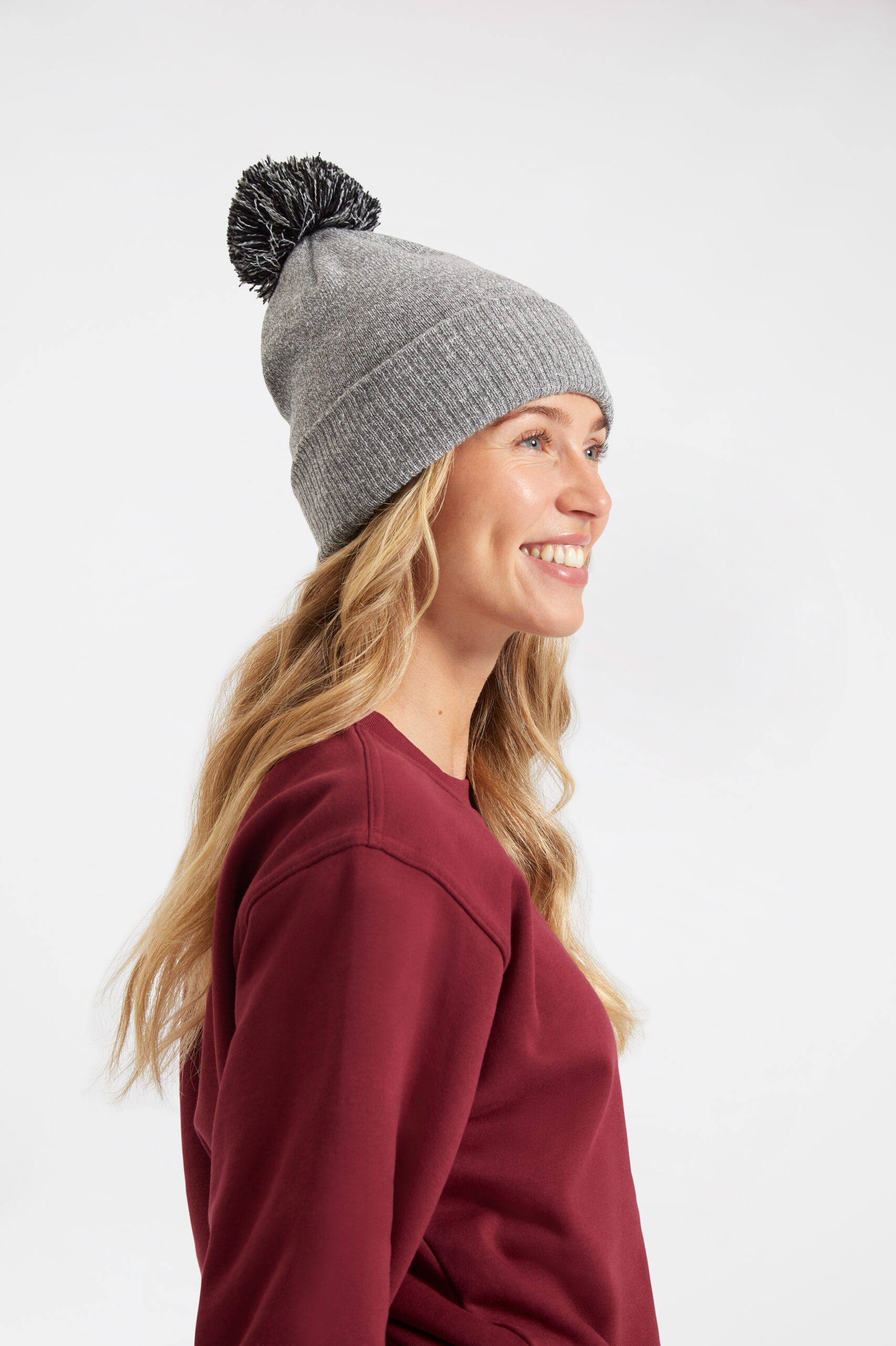 Pom Pom Beanie - Image 3